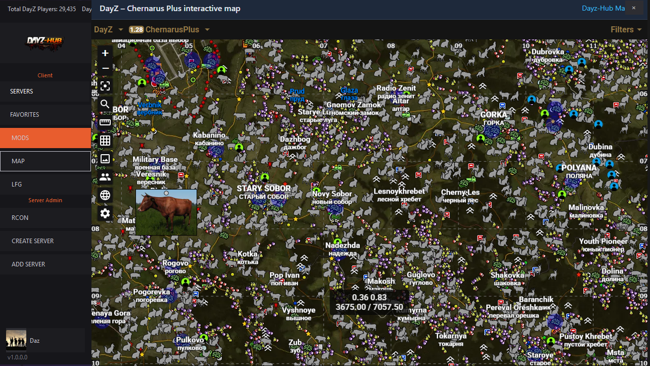 DayZ-Hub Steam Workshop mod management